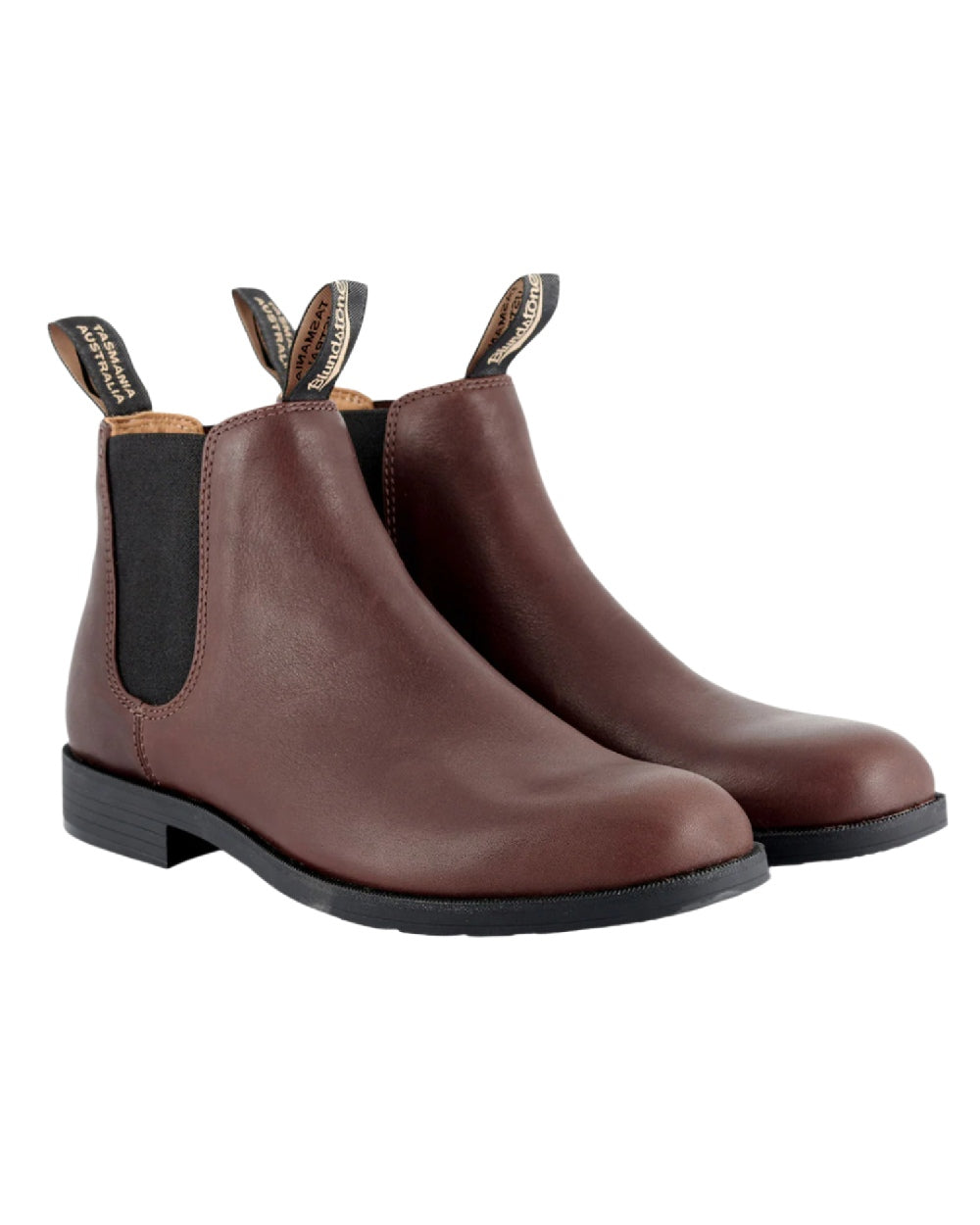 Chestnut Brown coloured Blundstone 1900 Chestnut Brown Dress Boots on white background #colour_chestnut-brown