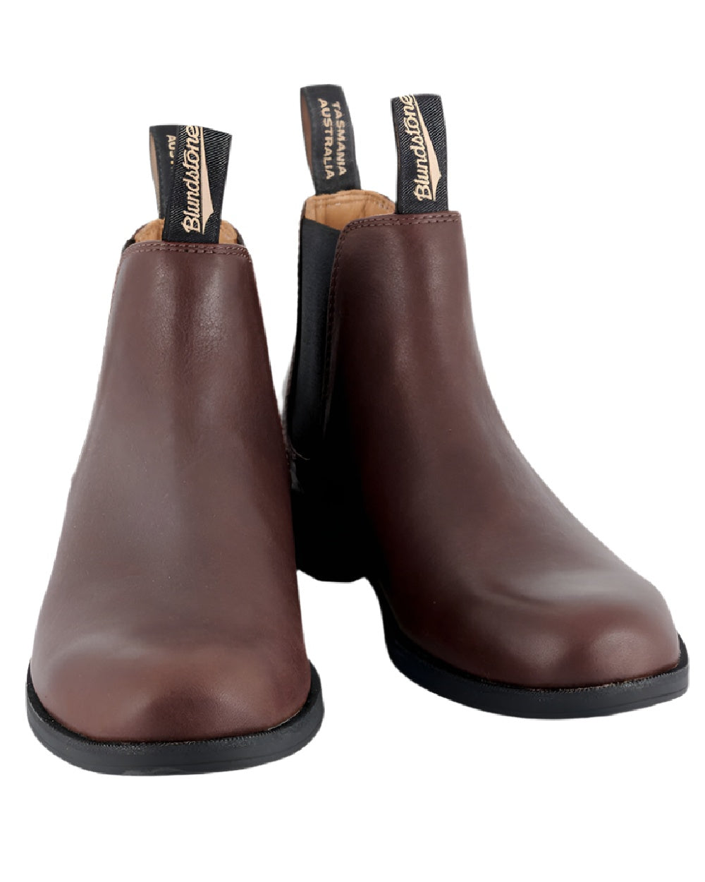 Chestnut Brown coloured Blundstone 1900 Chestnut Brown Dress Boots on white background #colour_chestnut-brown