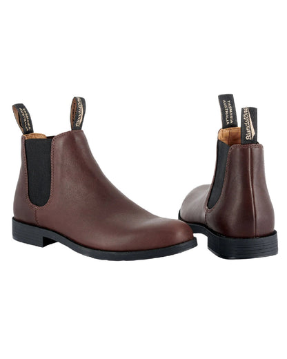 Chestnut Brown coloured Blundstone 1900 Chestnut Brown Dress Boots on white background #colour_chestnut-brown