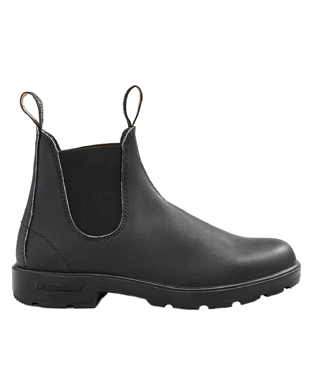 Black coloured Blundstone 510 Original Voltan Black Leather Boots on white background #colour_black