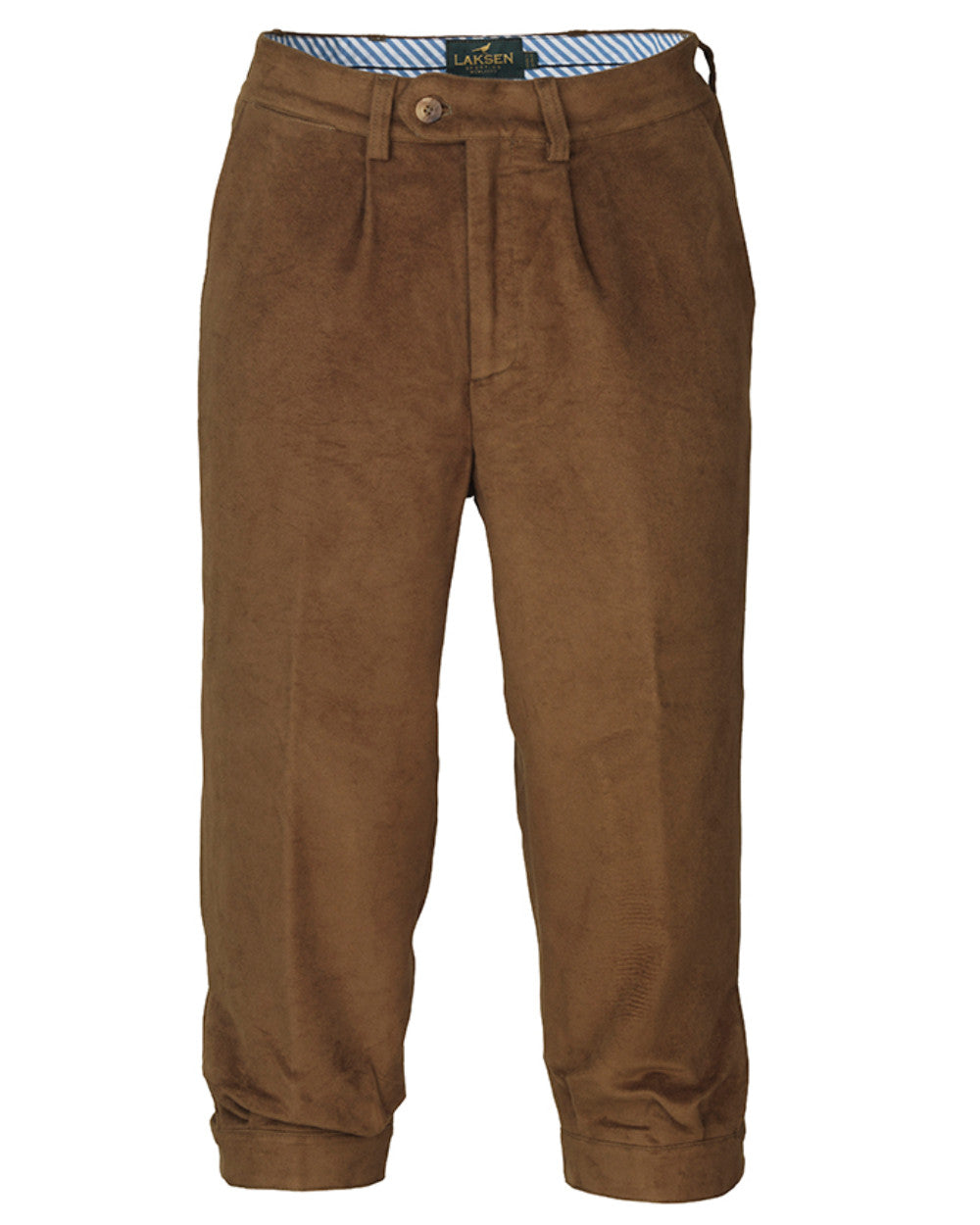 Bronze Coloured Laksen Belgravia Moleskin Breeks On A White Background #colour_bronze