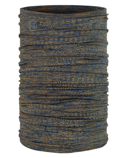 Brindle Brown Coloured Buff DryFlx Neck Gaiter on white background #colour_brindle-brown