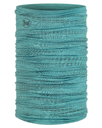 Pool Coloured Buff DryFlx Neck Gaiter on white background #colour_pool