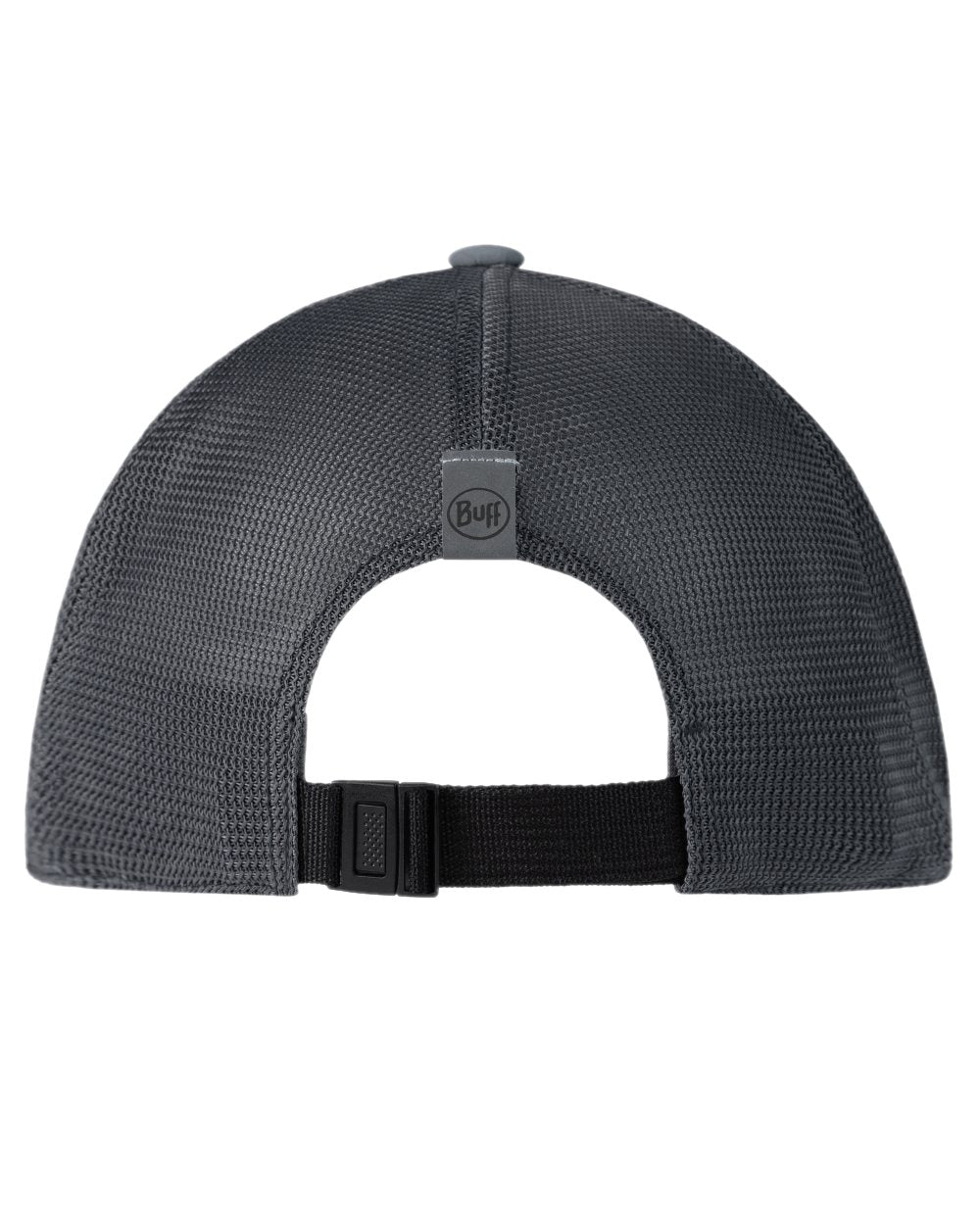 Ash Coloured Buff Explore Trucker Cap on white background #colour_ash