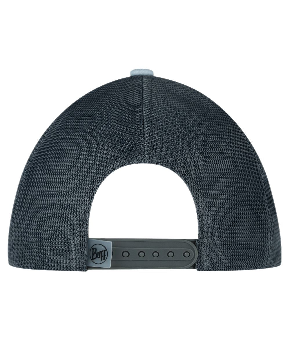 Mist Coloured Buff Explore Trucker Cap on white background #colour_mist