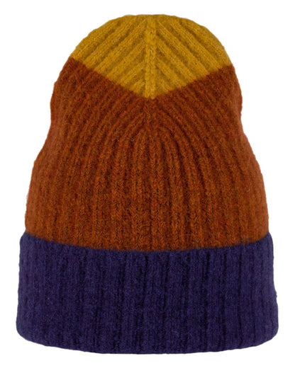 Denim Coloured Buff Nilah Knitted Beanie on white background #colour_denim