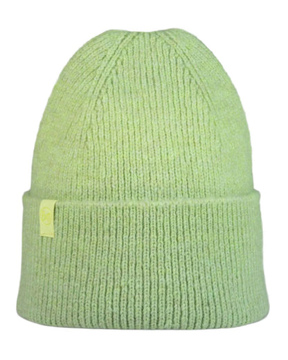 Opaline Coloured Buff Knitted Marin Beanie on white background #colour_opaline