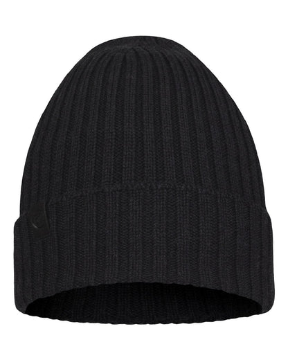 Graphite Coloured Buff Knitted Norval Beanie on white background #colour_graphite
