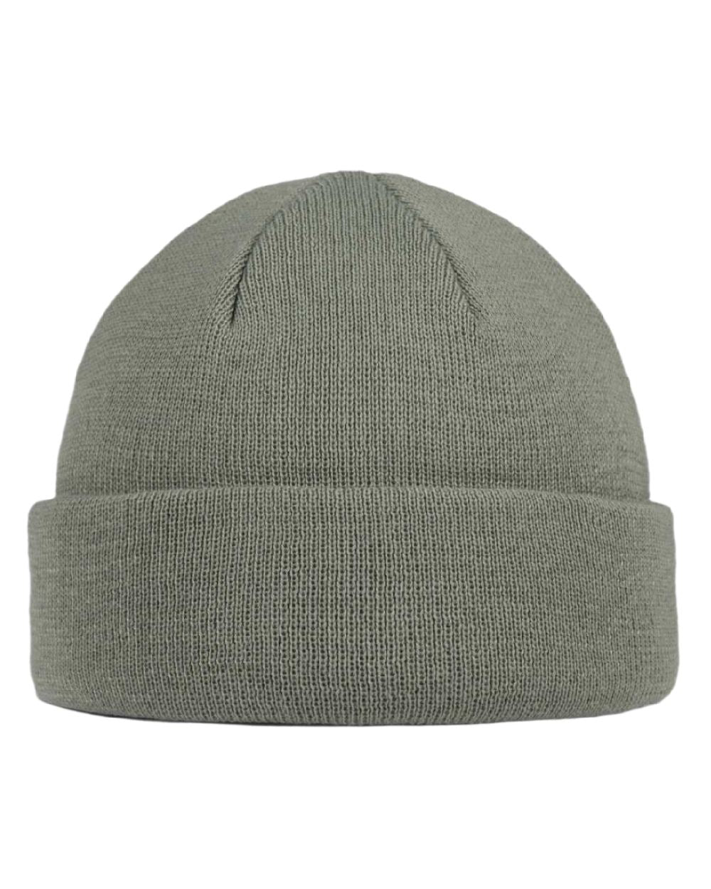 Opaline Coloured Buff Lilon Fisherman Knitted Beanie on white background #colour_opaline
