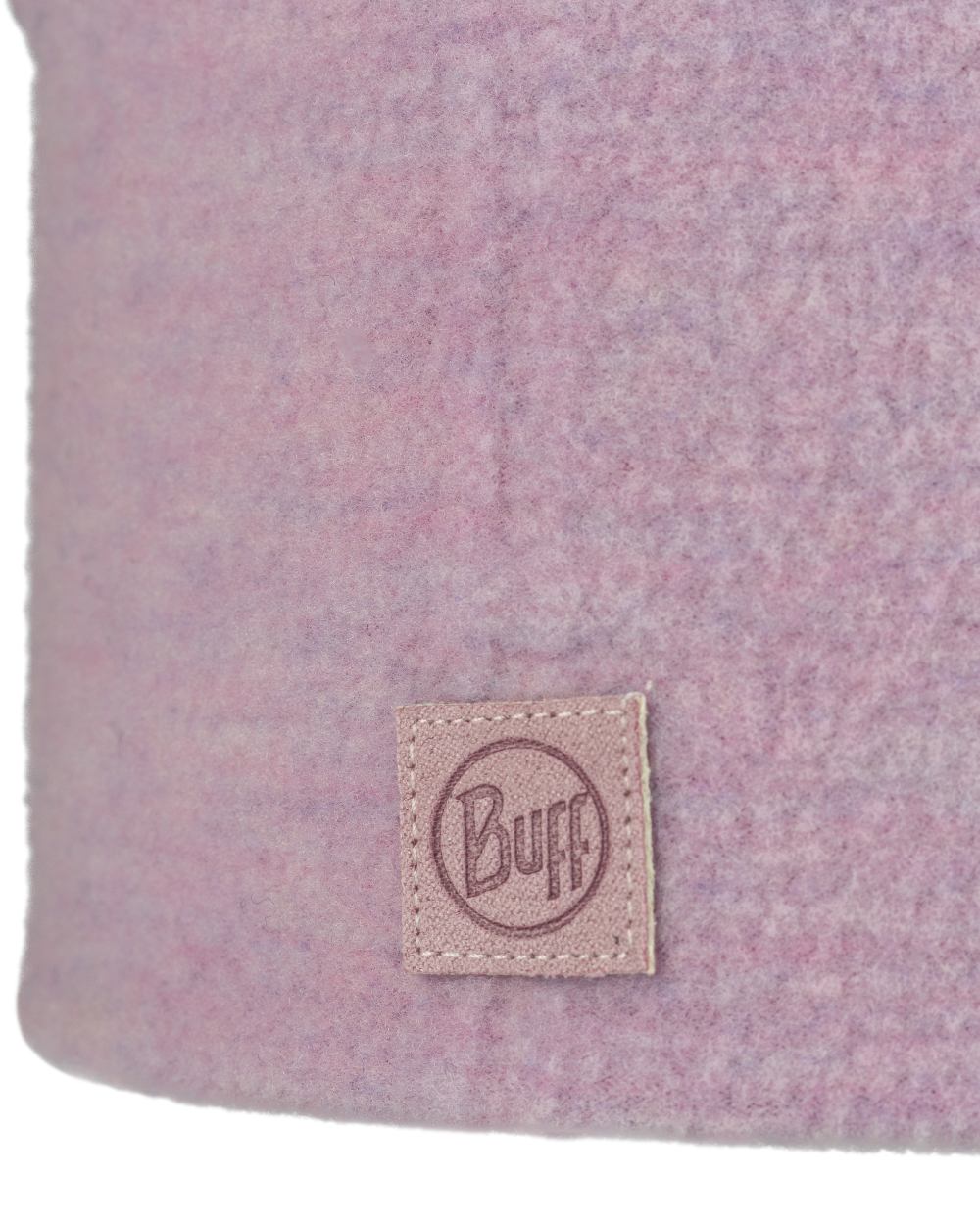 Lilac Sand Coloured Buff Merino Fleece Headband on white background #colour_lilac-sand