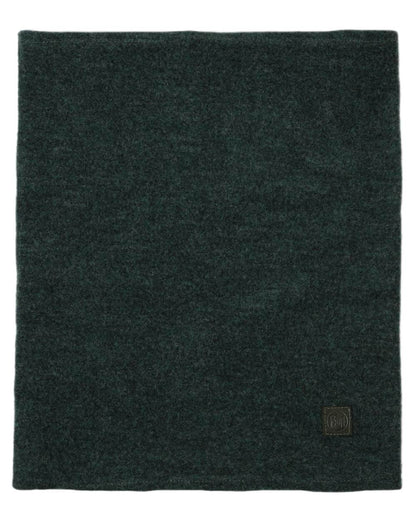 Forest Coloured Buff Merino Fleece Neck Warmer on white background #colour_forest