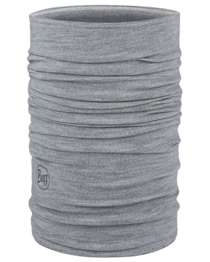 Cloud Coloured Buff Merino Midweight Neckwear on white background #colour_cloud