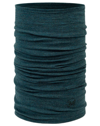 Tourmaline Coloured Buff Merino Midweight Neckwear on white background #colour_tourmaline