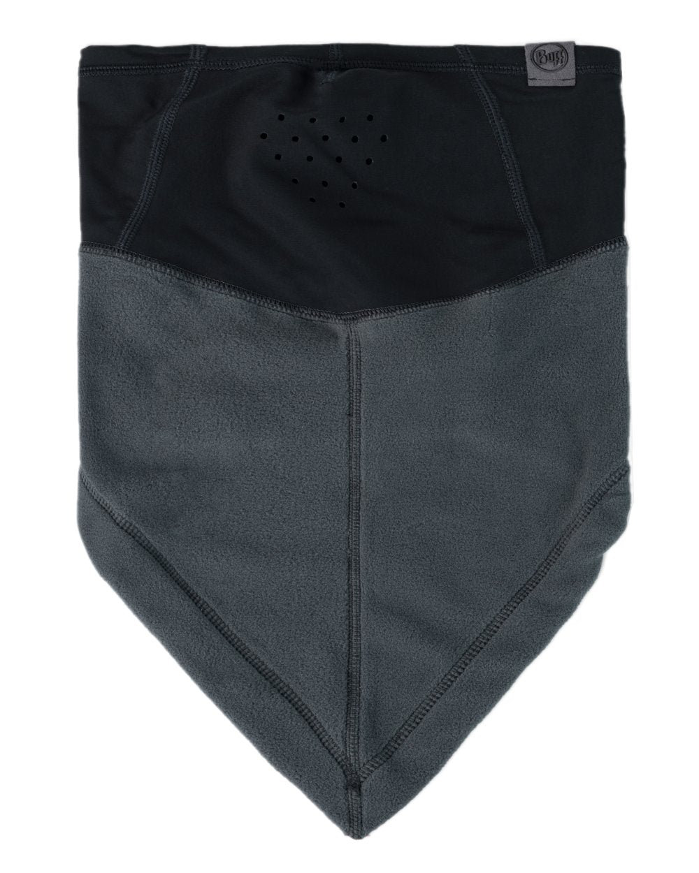 Graphite Coloured Buff Mountain Bandana on white background #colour_graphite