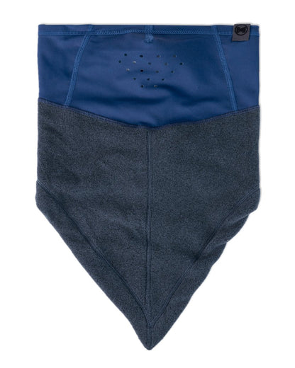 Night Blue Coloured Buff Mountain Bandana on white background #colour_night-blue