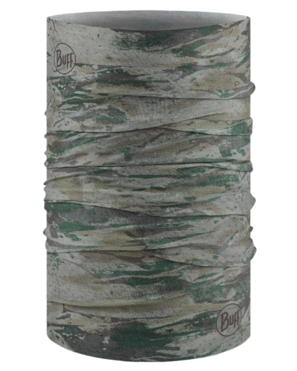 Bark Coloured Buff Original EcoStretch Neckwear on white background #colour_bark