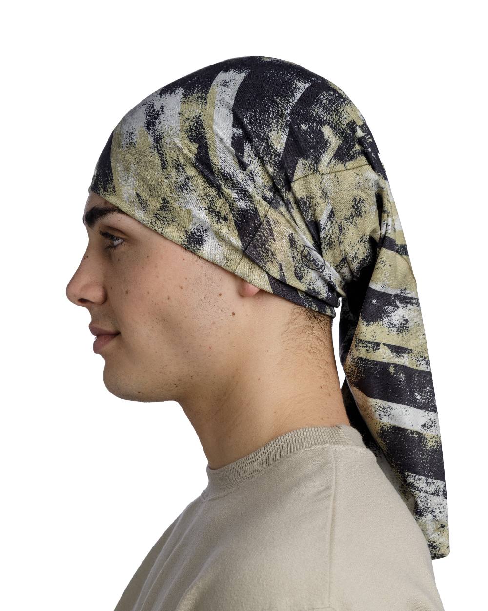 Multicolour Coloured Buff Original EcoStretch Neckwear on white background #colour_multicolour