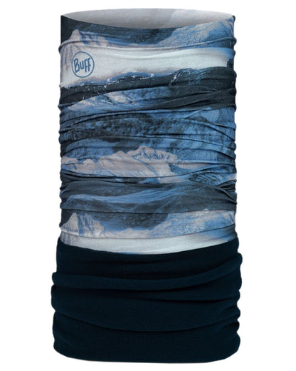 Blue Coloured Buff Polar Multifunctional Neckwear on white background #colour_blue