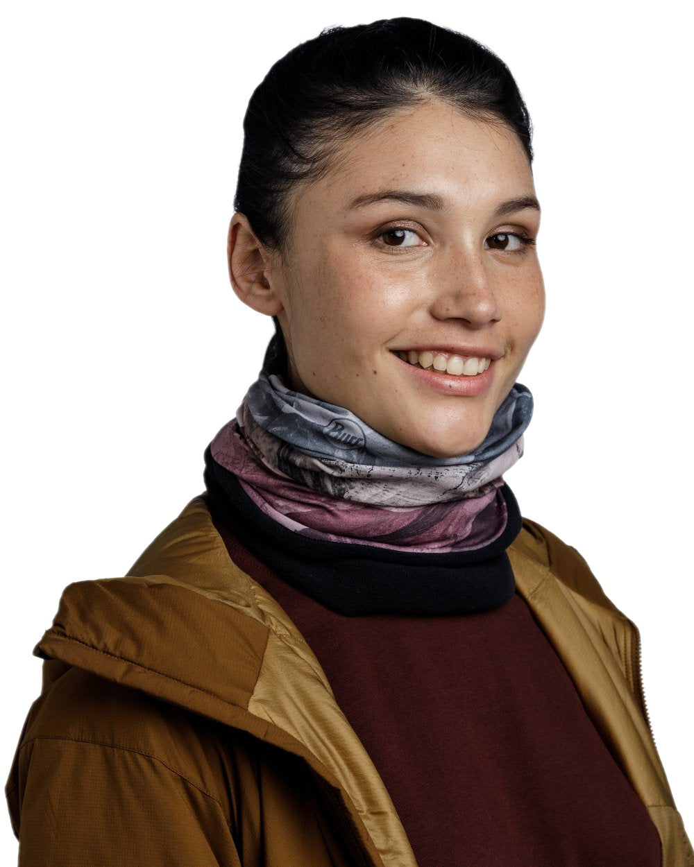 Eryna Multi Coloured Buff Polar Multifunctional Neckwear on white background #colour_eryna-multi