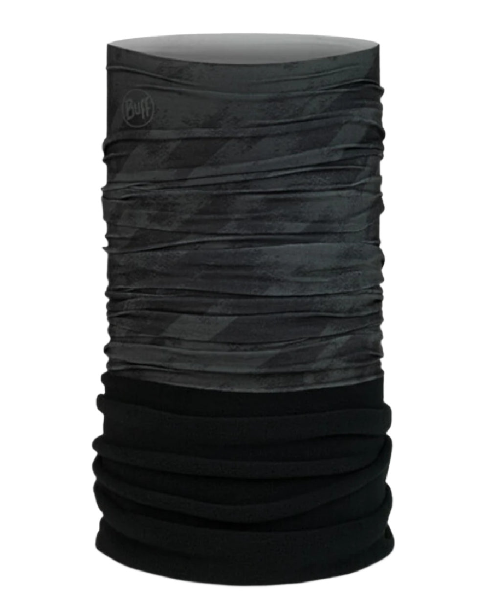 Grey Coloured Buff Polar Multifunctional Neckwear on white background #colour_grey