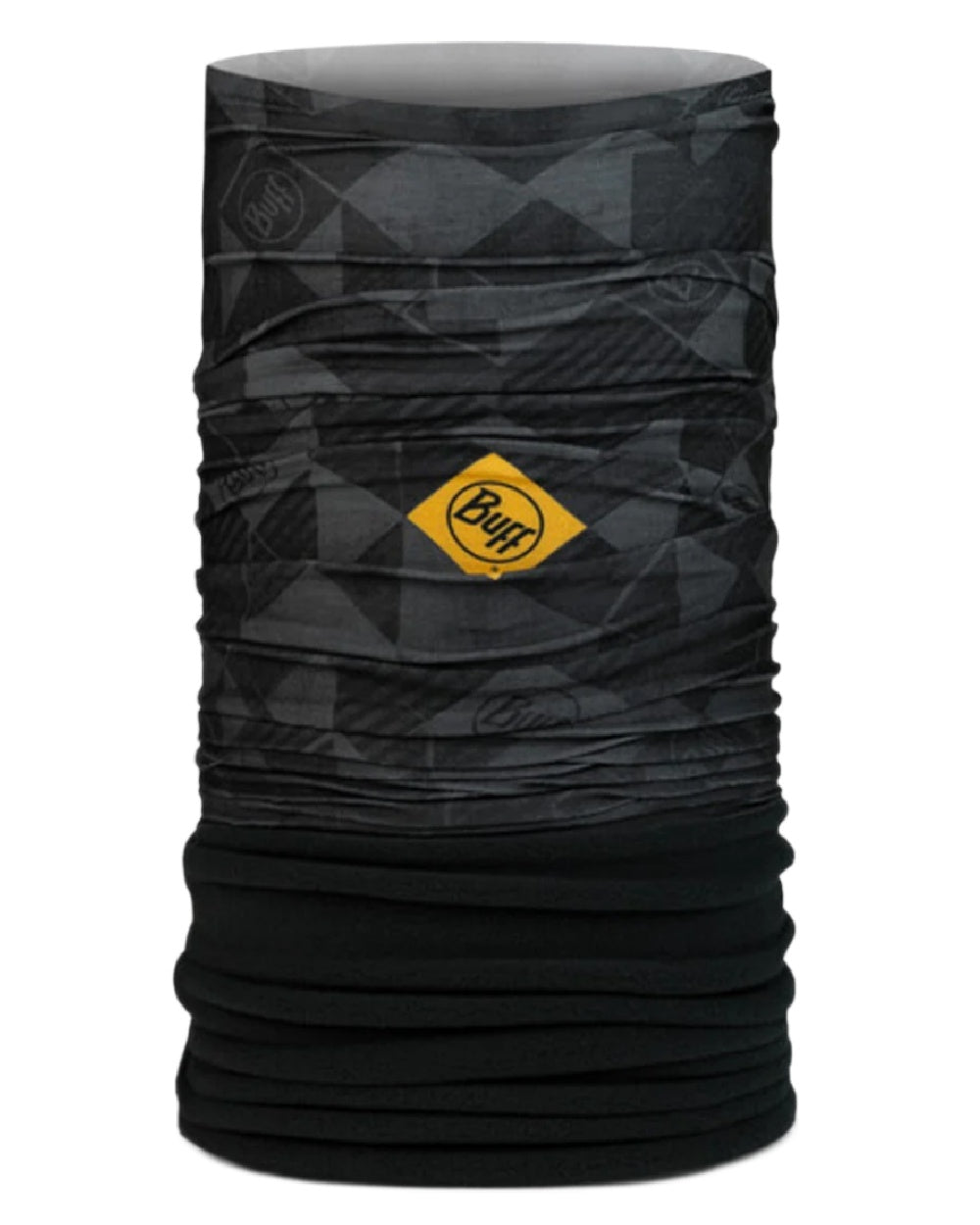 Micor Graphite Coloured Buff Polar Multifunctional Neckwear on white background #colour_micor-graphite