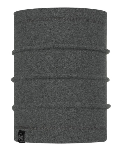 Grey Coloured Buff Polar Neck Warmer on white background #colour_grey