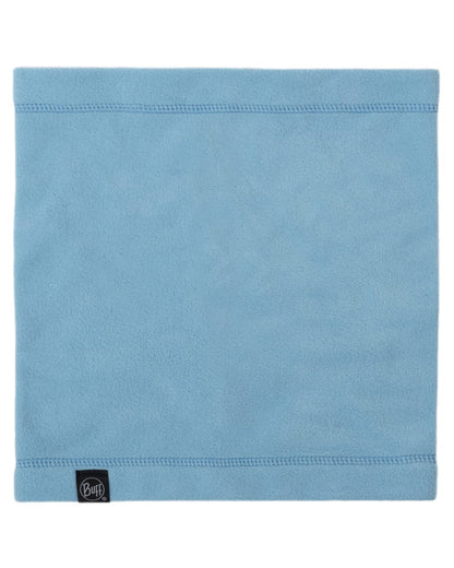 Lake Blue Coloured Buff Polar Neck Warmer on white background #colour_lake-blue