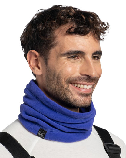 Ultramarine Coloured Buff Polar Neck Warmer on white background #colour_ultramarine