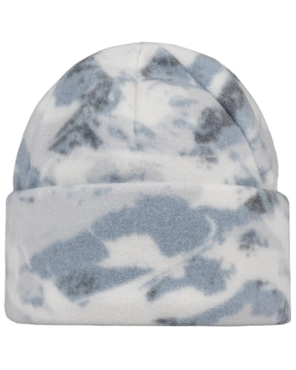 Comat Snow Coloured Buff Polar Prints Beanie on white background #colour_comat-snow