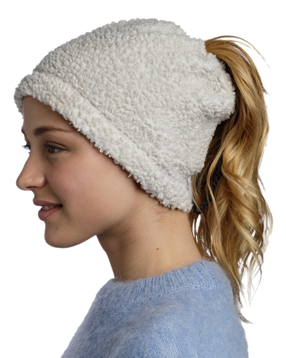 Ice Coloured Buff Switch Polar Neck Warmer on white background #colour_ice