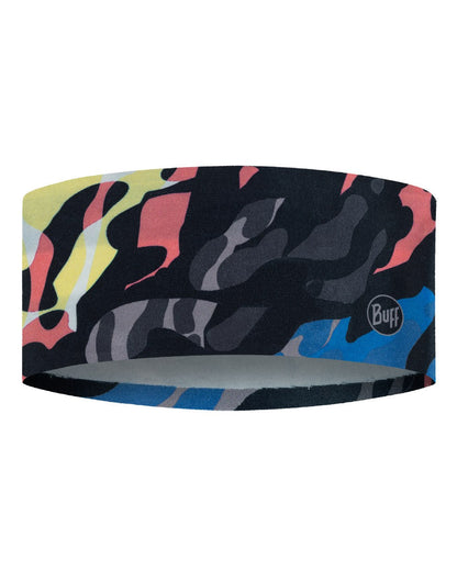 Enphi Multi Coloured Buff Thermonet Headband on white background #colour_enphi-multi