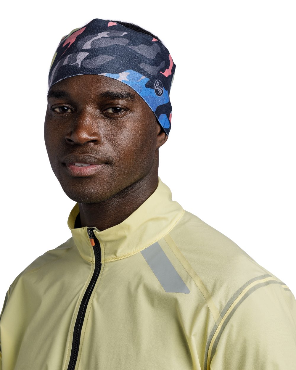 Enphi Multi Coloured Buff Thermonet Headband on white background #colour_enphi-multi