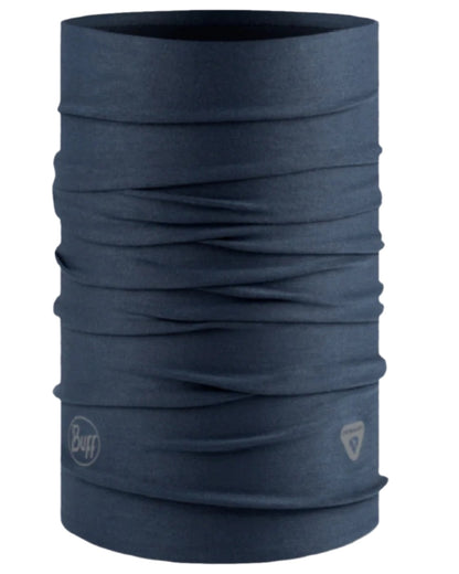 Ensign Blue Coloured Buff Thermonet Neckwear on white background #colour_ensign-blue
