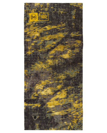 Sponge Moss Coloured Buff Thermonet Neckwear on white background #colour_sponge-moss