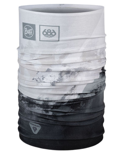 Vatna Grey Coloured Buff Thermonet Neckwear on white background #colour_vatna-grey