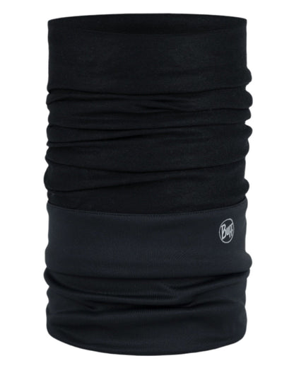 Logo Black Coloured Buff Windproof Neckwear on white background #colour_logo-black