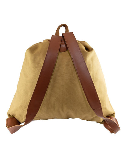 Fawn coloured Canvas Roe Sack on white background #colour_fawn