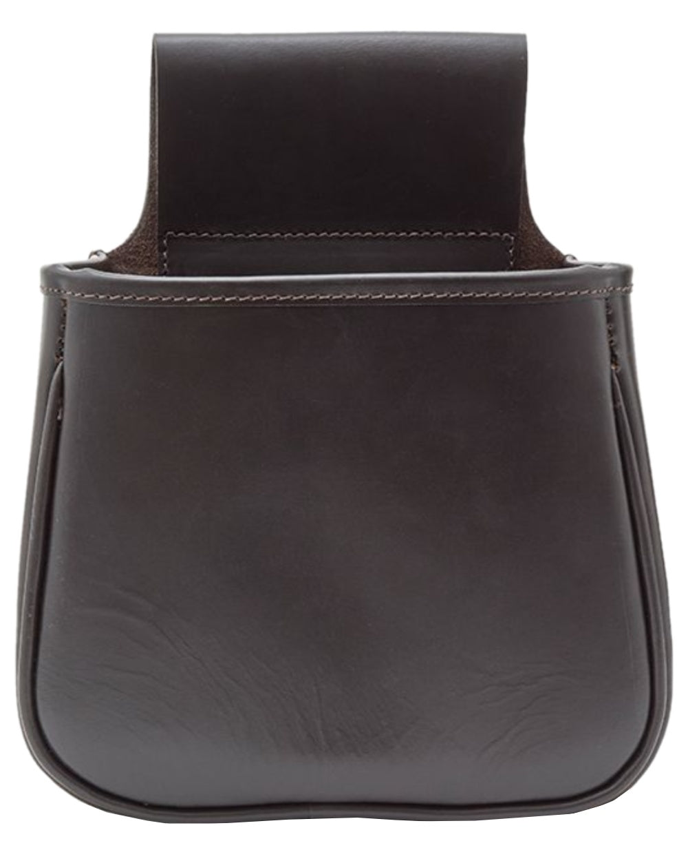Dark Brown Coloured Chatham Premium Pull Up Leather Panier Bag on white background #colour_dark-brown