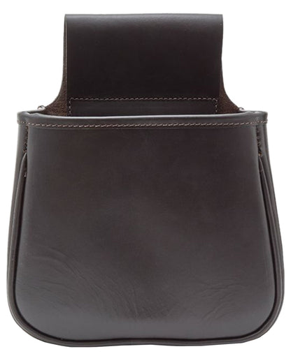 Dark Brown Coloured Chatham Premium Pull Up Leather Panier Bag on white background #colour_dark-brown