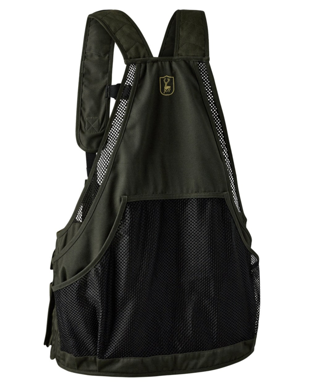 Timber coloured Deerhunter Atlas Waistcoat on white background #colour_timber