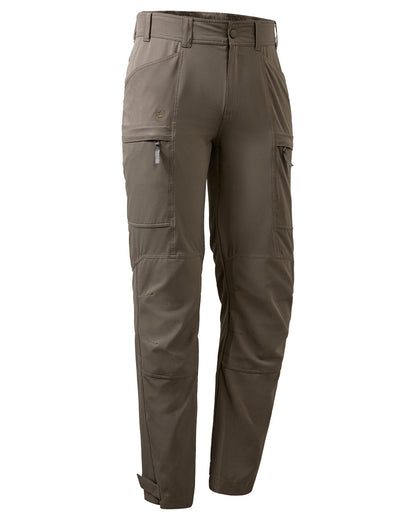 Stone Grey coloured Deerhunter Canopy Trousers on white background #colour_stone-grey