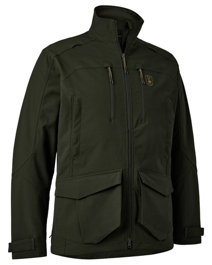 Forest Ember coloured Deerhunter Climate Jacket with 37.5® Technology on white background #colour_forest-ember