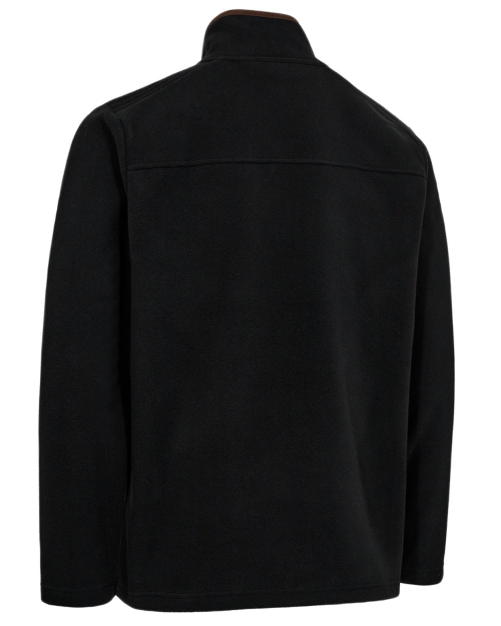 Anthracite Grey coloured Deerhunter Cumbria Fleece Jacket on white background #colour_anthracite-grey