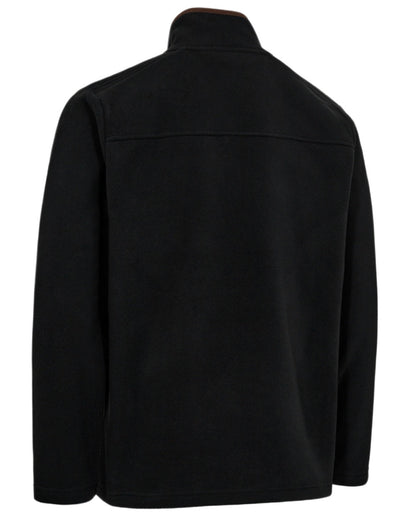 Anthracite Grey coloured Deerhunter Cumbria Fleece Jacket on white background #colour_anthracite-grey