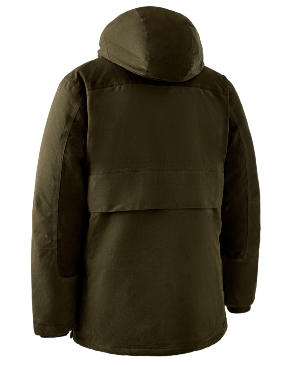 Tarmac Green Coloured Deerhunter Eagle Winter Jacket On A White Background #colour_tarmac-green