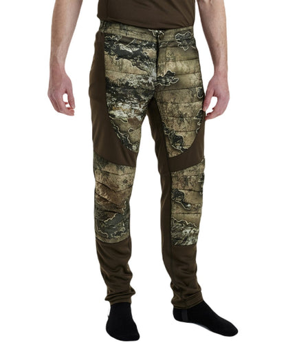 Realtree Excape coloured Deerhunter Excape Quilted Trousers on white background #colour_realtree-excape