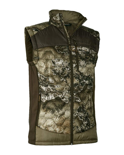 Realtree Excape coloured Deerhunter Excape Quilted Waistcoat on white background #colour_realtree-excape
