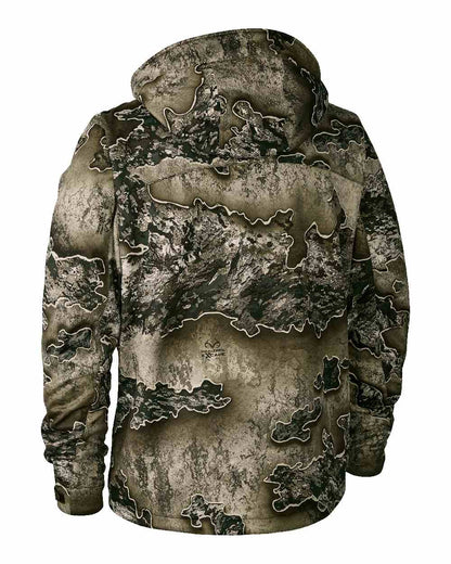 Realtree Excape coloured Deerhunter Excape Softshell Jacket on white background #colour_realtree-excape