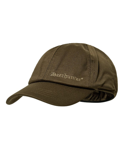 Art Green coloured Deerhunter Excape Winter Cap on white background #colour_art-green