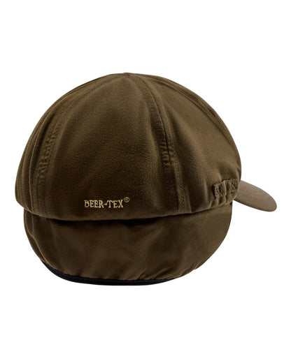 Art Green coloured Deerhunter Excape Winter Cap on white background #colour_art-green